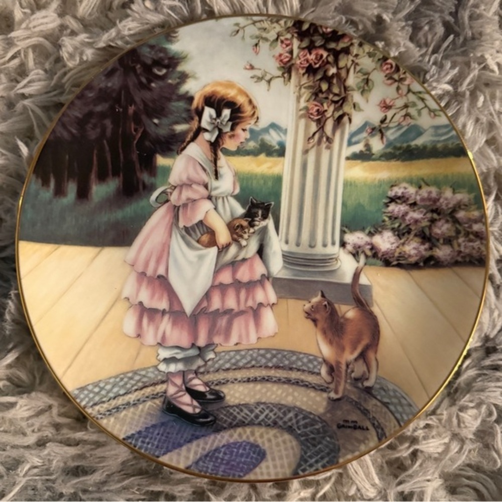 MM Grimball A Lap Full From The Fond Memories Collection Hamilton Collection ‘88